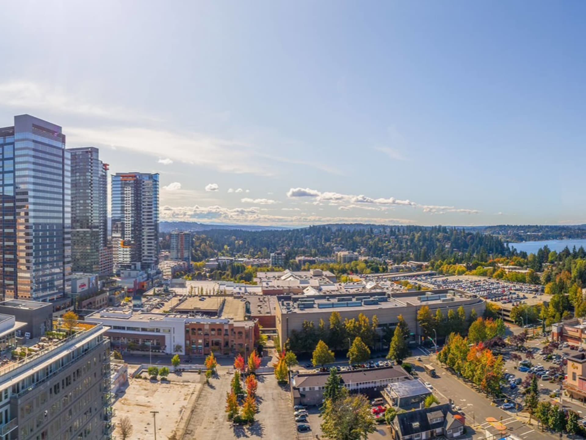 環境優美的Downtown Bellevue